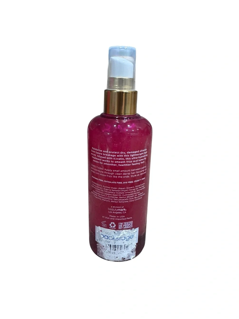 Hair Boosters Keratin Smoothing Hair Serum - 3.4 oz
